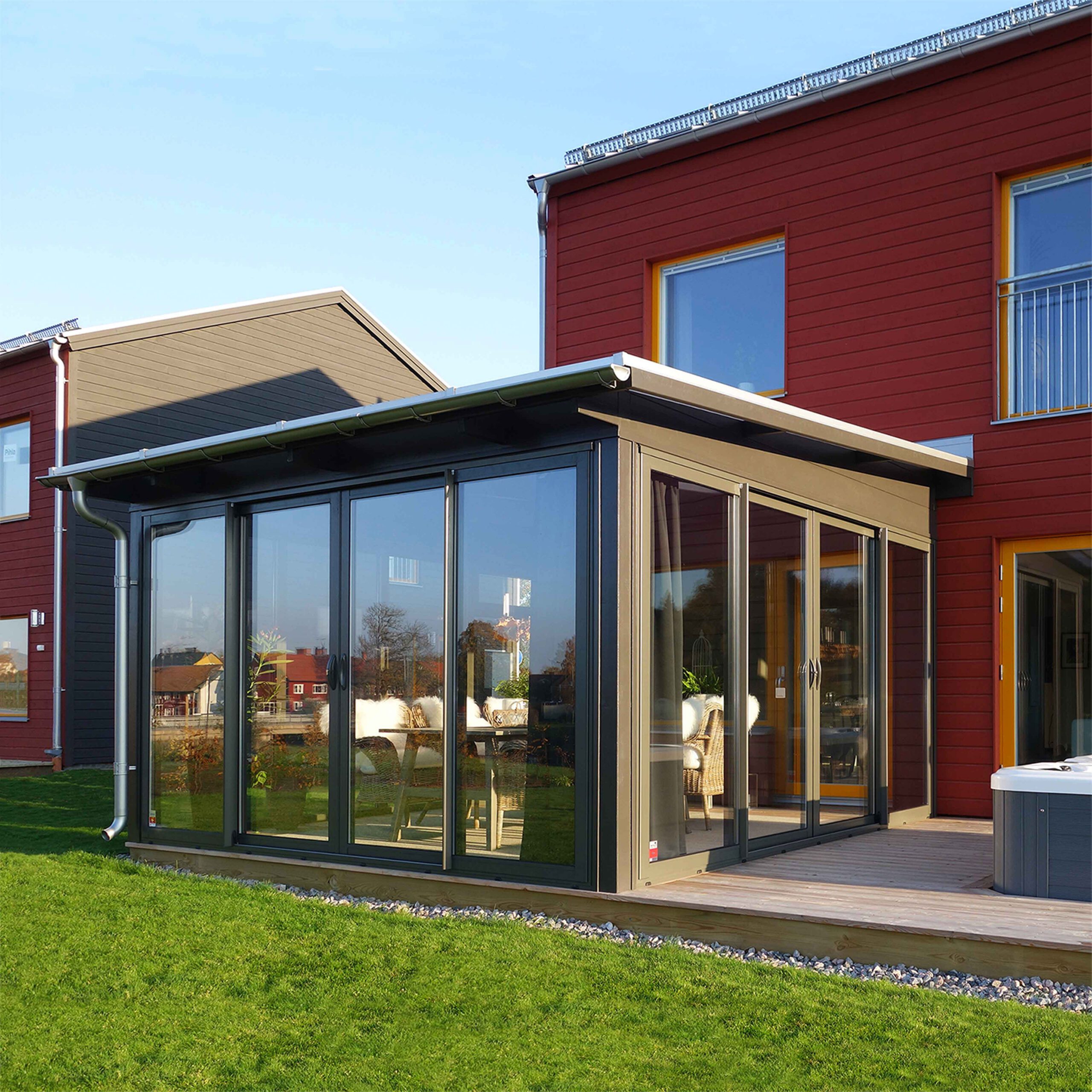 HALLE THERMO - SKYVEDØR 6-DELT 3-SPOR - Bilde 3