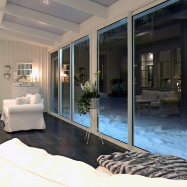 Halle Thermo skyvedører 2 delt