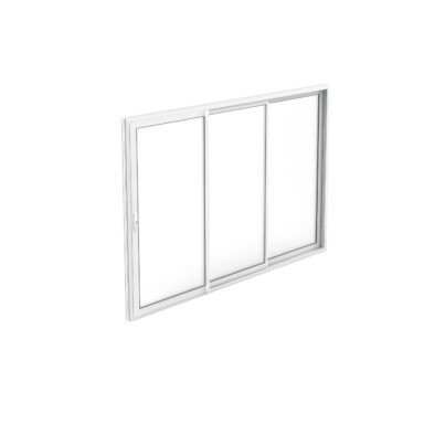 3 delt skyvedør Halle Thermo