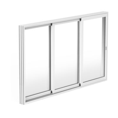 FASAD 3-DELT, 3-SKYVEDØRER