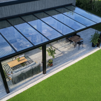 PC-TAK - FLATT KLARGLASS TAK